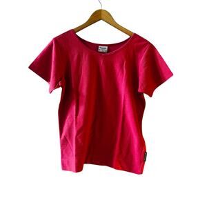 Columbia Crew Neck Short Sleeve Tee Size M Medium NWT Raspberry Fizz